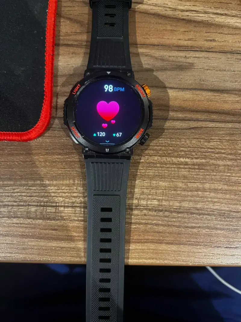 Smartwatch deportivo con monitor de frecuencia cardíaca - 4