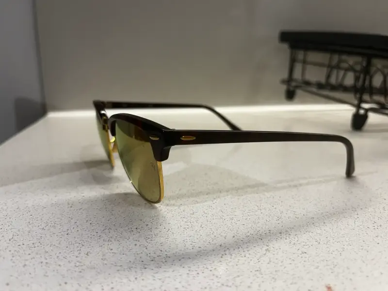 Gafas de Sol Ray-Ban Clubmaster Marrón - 4