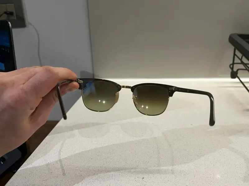 Gafas de Sol Ray-Ban Clubmaster Marrón - 6