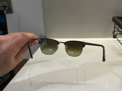 Gafas de Sol Ray-Ban Clubmaster Marrón - miniatura 6