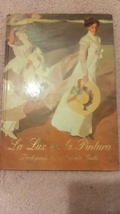 Libro 'La Luz en la Pintura' con ilustraciones - miniatura 1