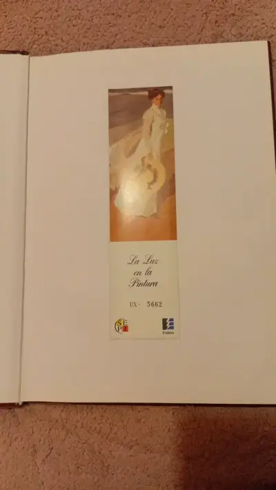 Libro 'La Luz en la Pintura' con ilustraciones - miniatura 2