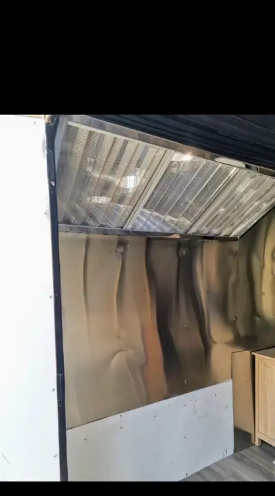 Carro de Comida Móvil con Interior de Acero Inoxidable - miniatura 2