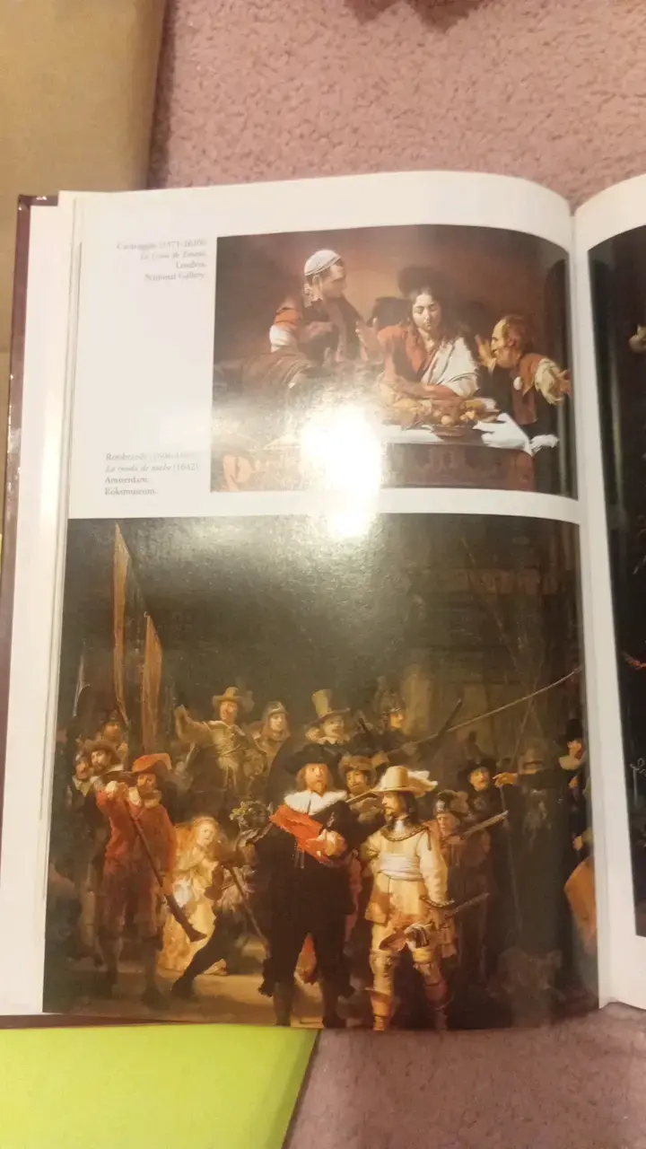 Libro 'La Luz en la Pintura' con ilustraciones - 6