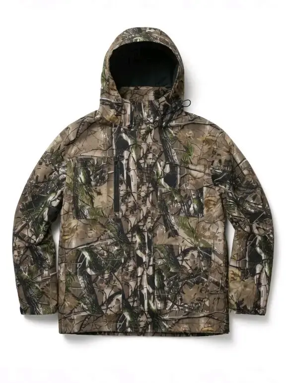 Chaqueta de camuflaje.