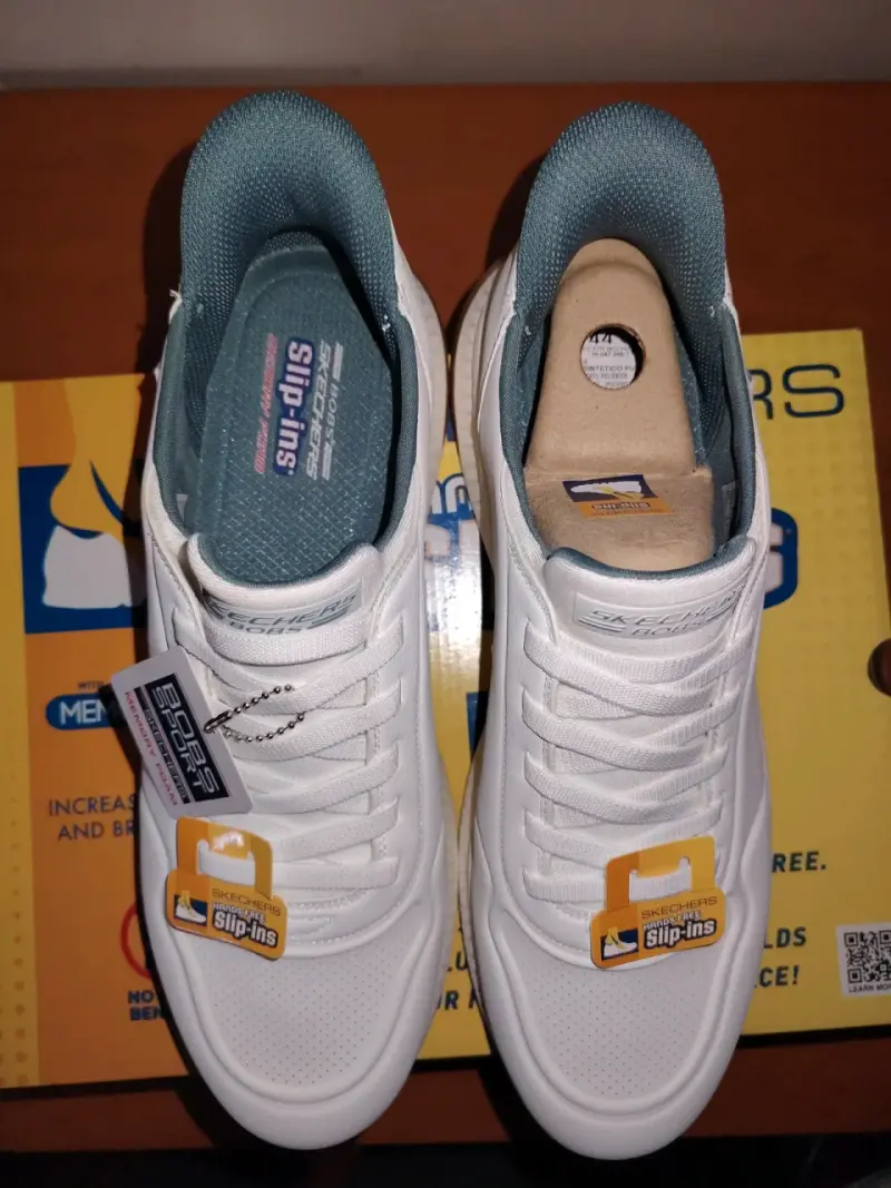 Zapatillas deportivas blancas Skechers Slip-ins - 5