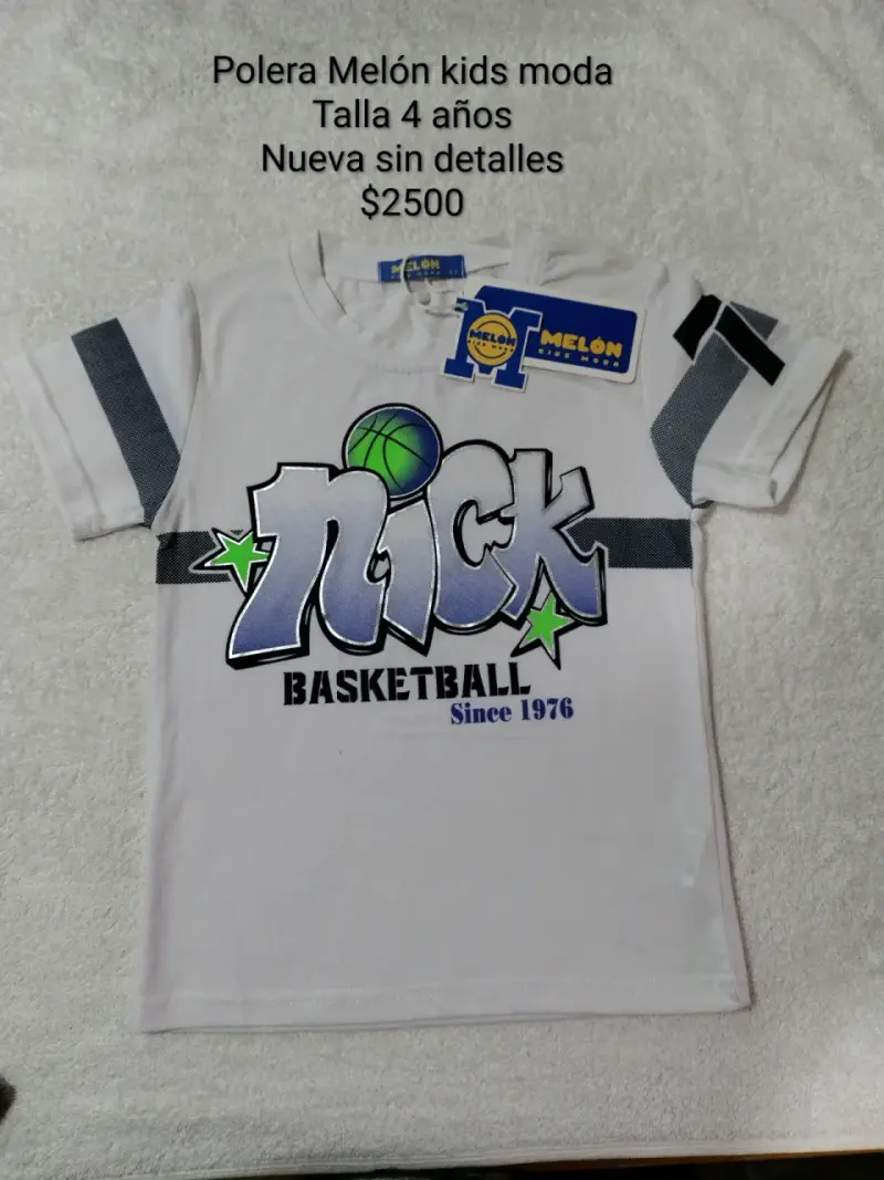 Poleras de niño talla 4 - 1