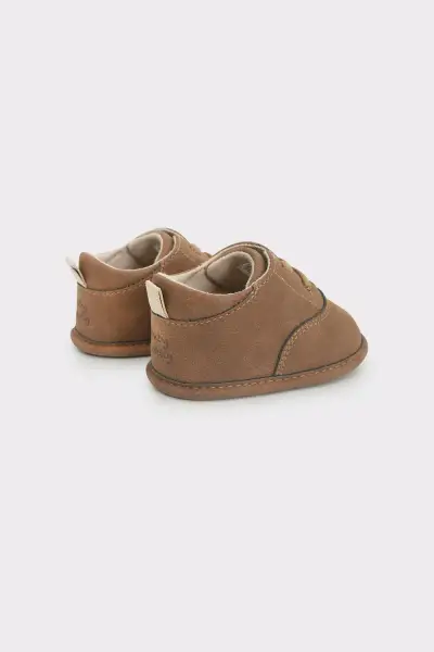 Zapatos de bebé color marrón Baby Colloky - miniatura 1