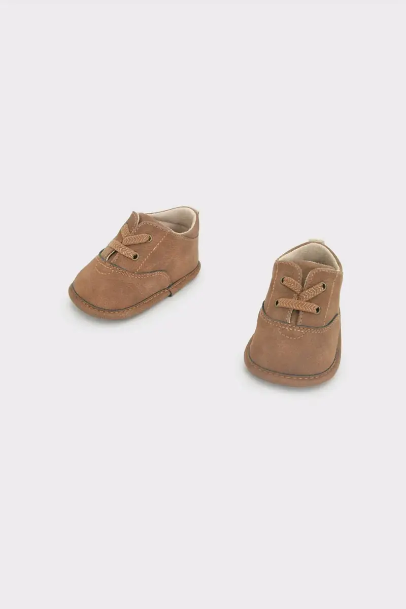 Zapatos de bebé color marrón Baby Colloky - 2