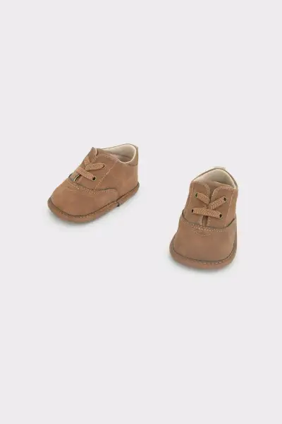 Zapatos de bebé color marrón Baby Colloky - miniatura 2