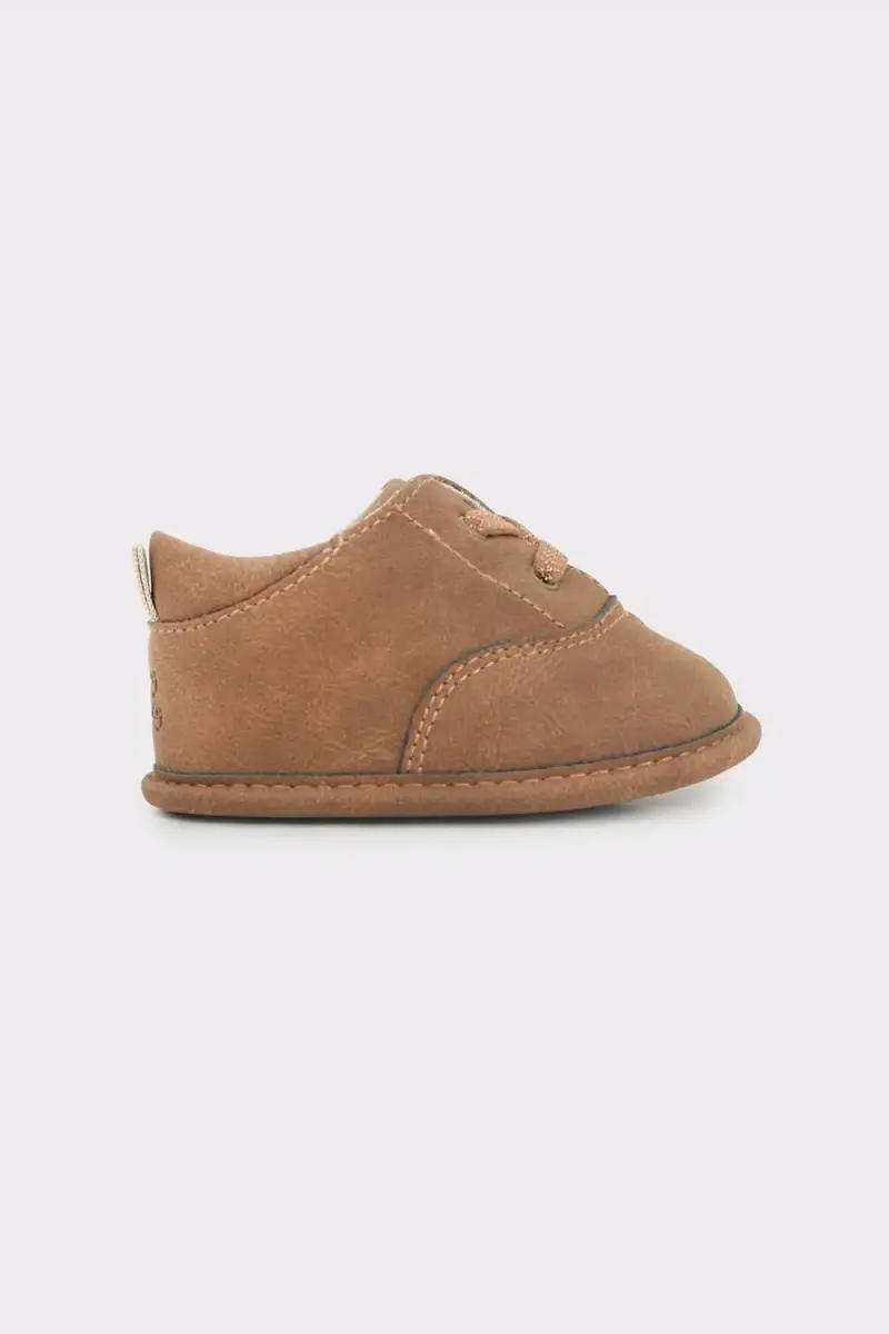 Zapatos de bebé color marrón Baby Colloky - 4