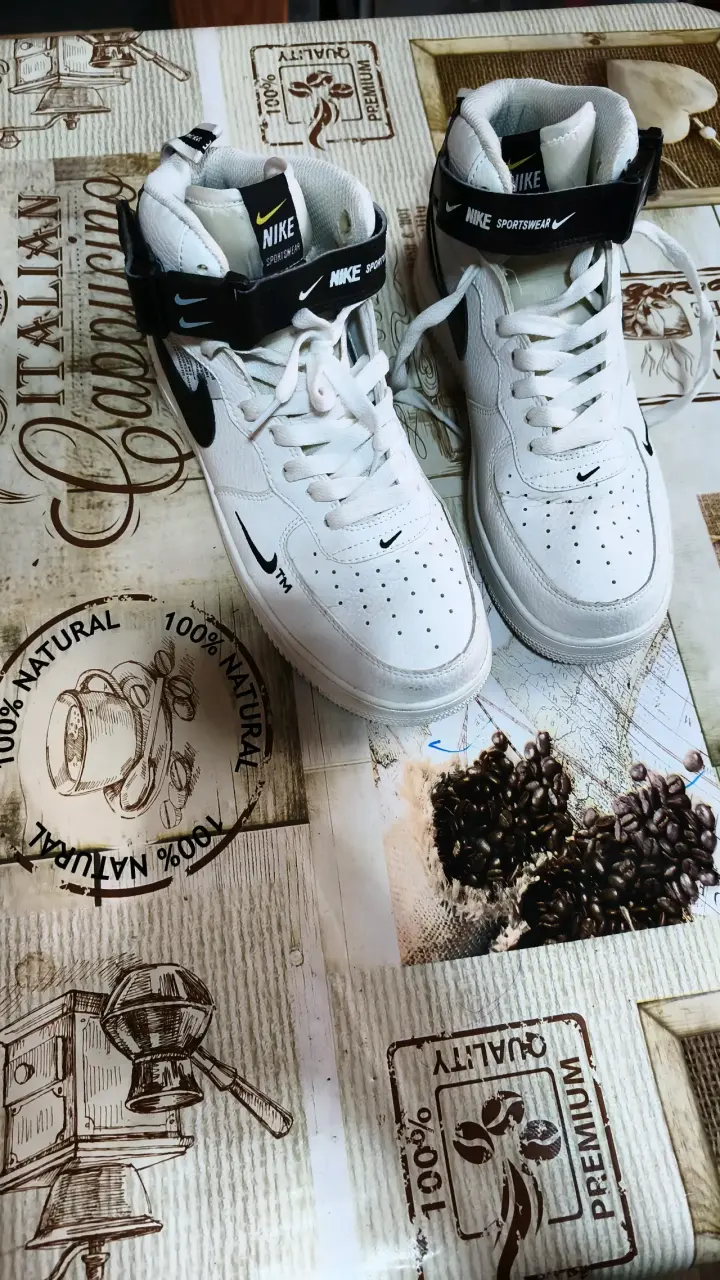 Zapatillas deportivas blancas Nike Air Force - 1