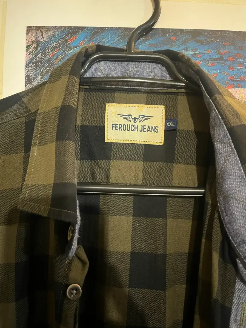 Camisa a cuadros Ferouch Jeans XXL - 1
