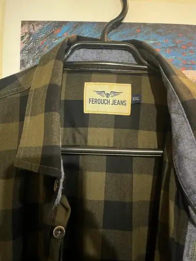 Camisa a cuadros Ferouch Jeans XXL - miniatura 1