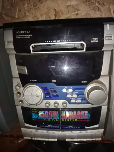 Sistema de sonido karaoke Goto con parlantes - miniatura 3