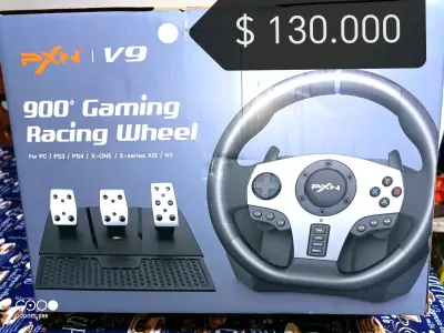 Volante de Juego 900° PXN V9 para PC y Consolas - miniatura 1