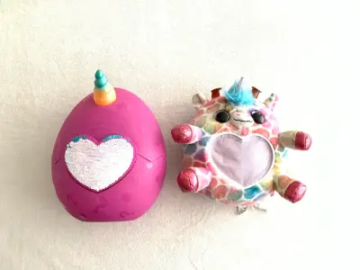 Peluche sorpresa  Rainbocorn Grande - miniatura 1