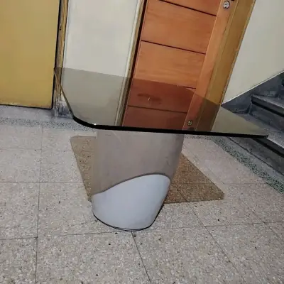 Mesa de centro con vidrio templado - miniatura 1