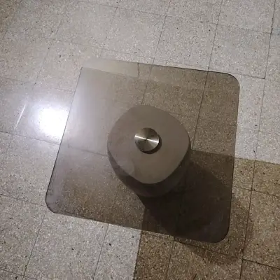 Mesa de centro con vidrio templado - miniatura 4