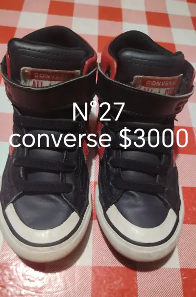 Zapatillas Converse para niños talla 28 nuevas - miniatura 11