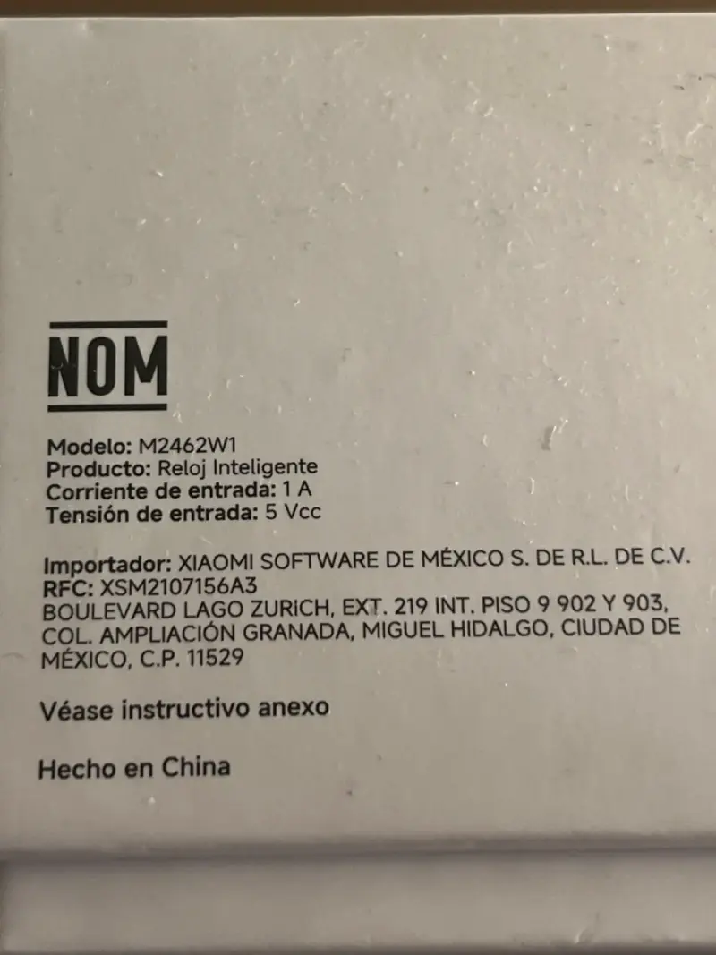 Reloj Inteligente Xiaomi Redmi Watch 5 Negro - 5
