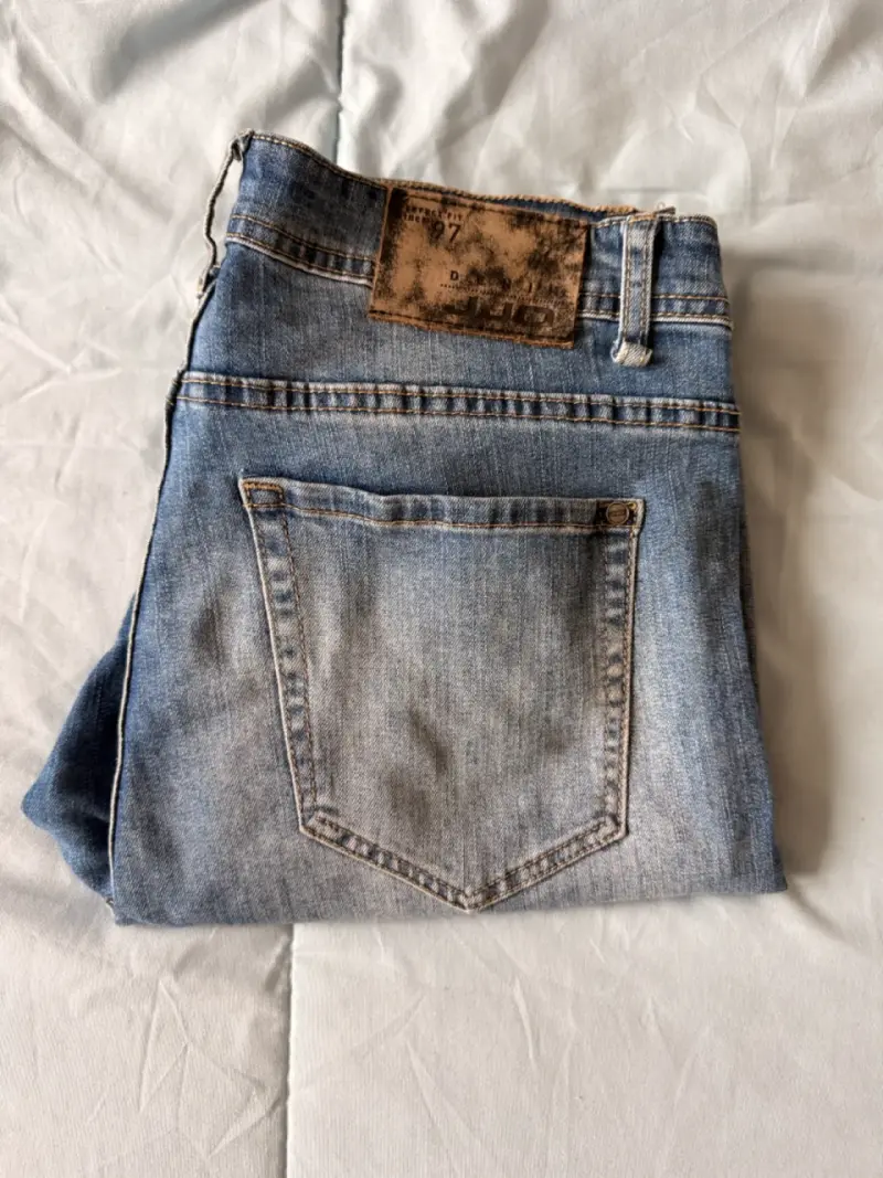 Jeans de mezclilla JJ casuales desgastados - 1
