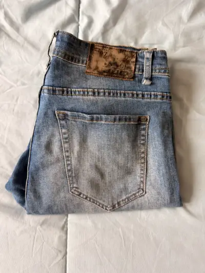 Jeans de mezclilla JJ casuales desgastados - miniatura 1