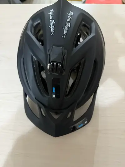Casco de ciclismo Troy Lee Designs negro - miniatura 1