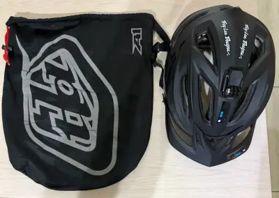 Casco de ciclismo Troy Lee Designs negro - miniatura 5