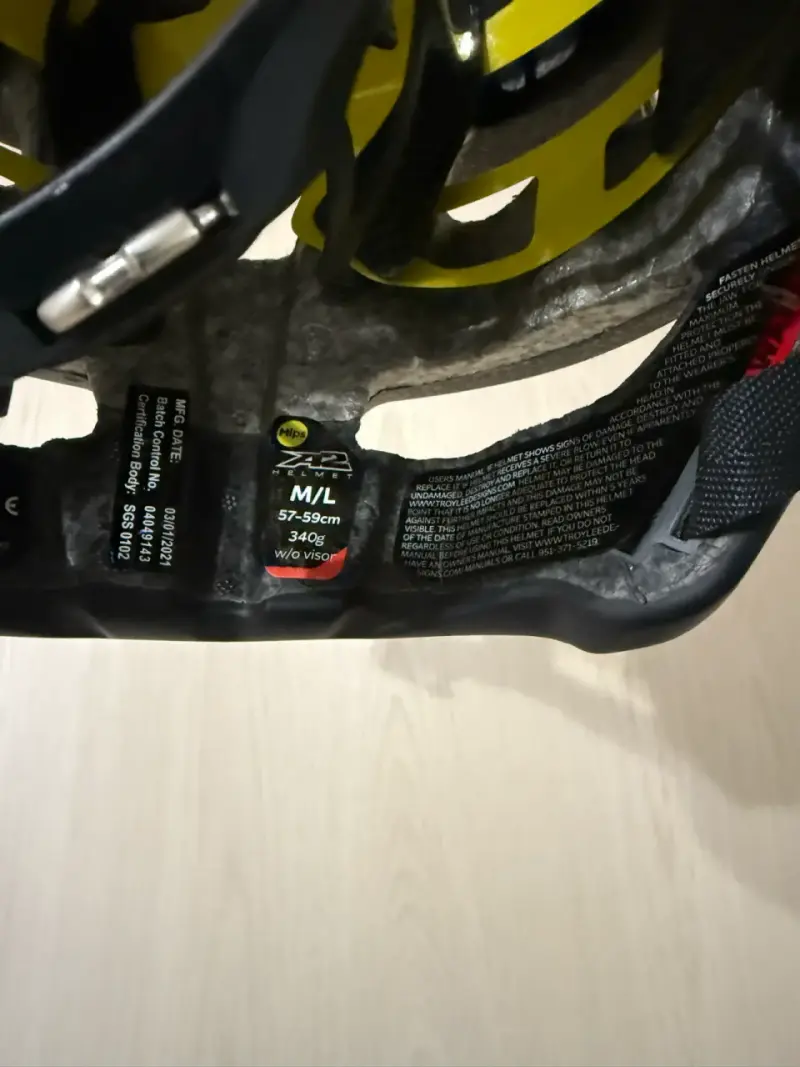 Casco de ciclismo Troy Lee Designs negro - 6