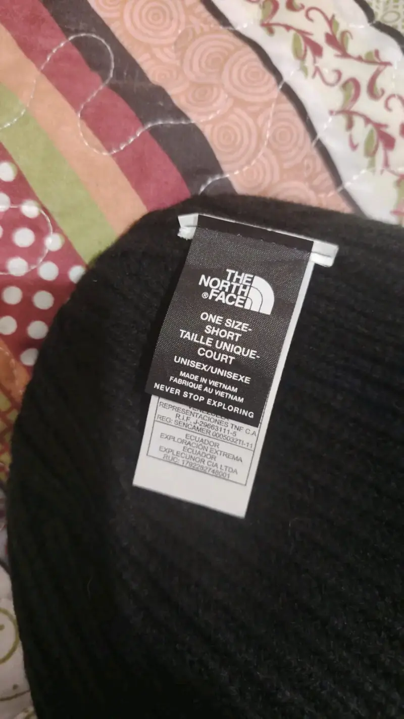 Gorro negro unisex The North Face - 1