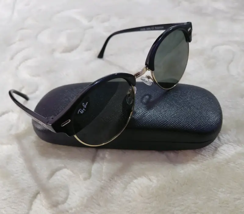 Gafas de Sol Ray-Ban Clubmaster Negras - 1