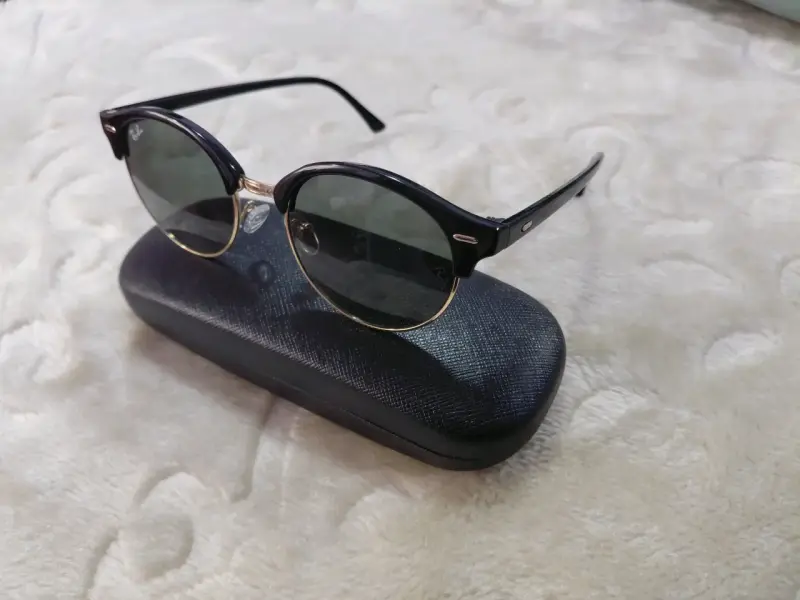 Gafas de Sol Ray-Ban Clubmaster Negras - 4