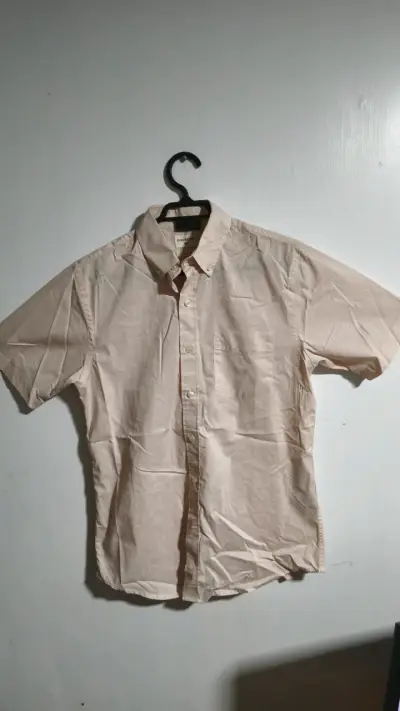 Camisa Beige Manga Corta Dockers - miniatura 1