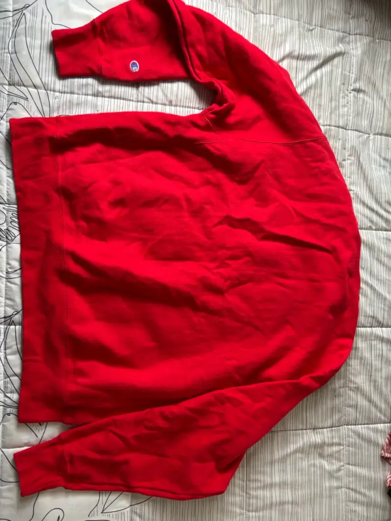 Polerón rojo Champion - 3