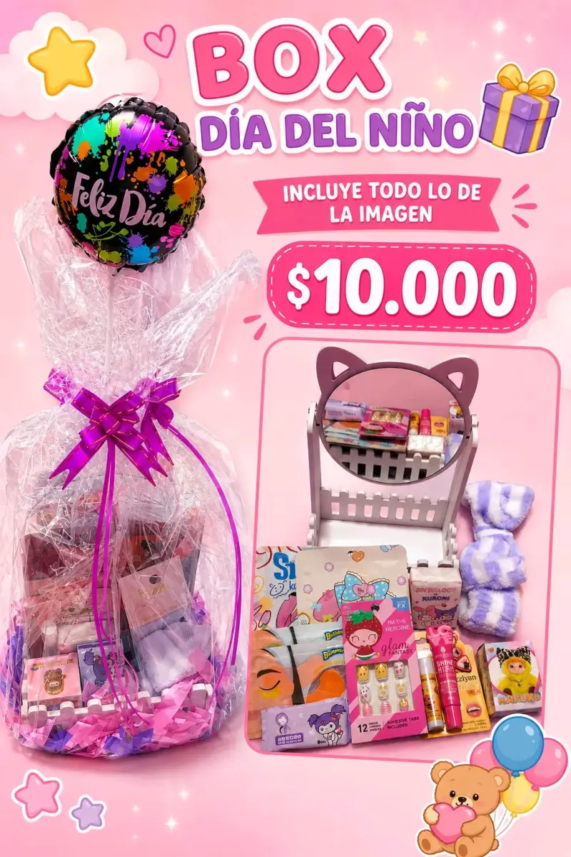 Box Día del Niño con productos de belleza - 2