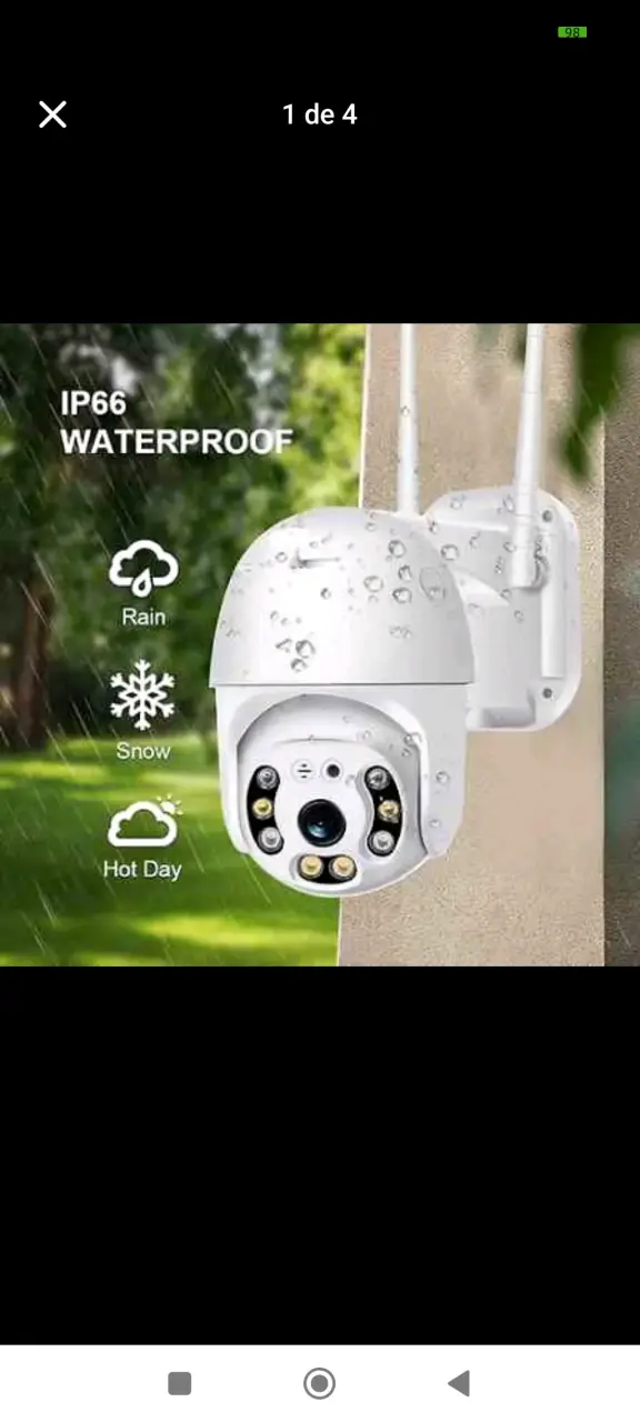 Cámara de Seguridad IP66 Impermeable