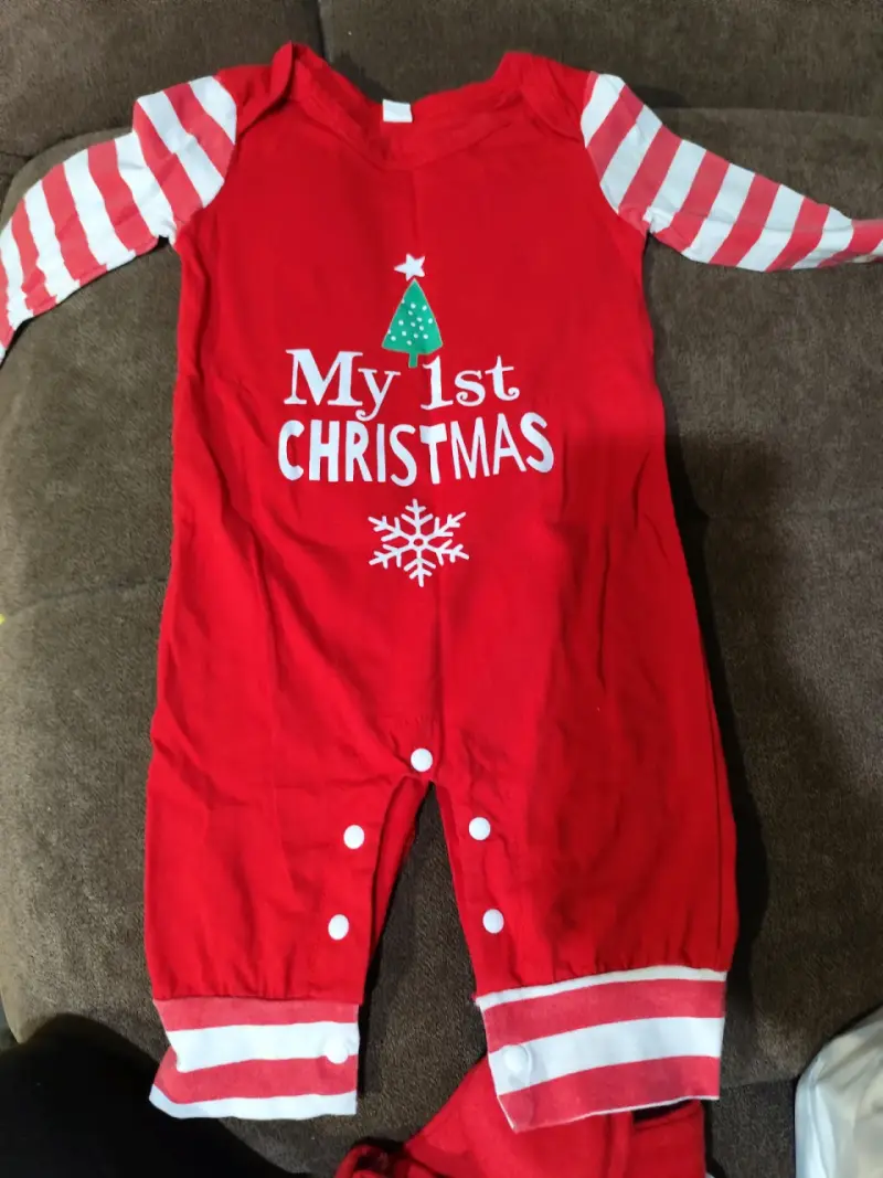 Enterito navideño para bebé 'My 1st Christmas'
