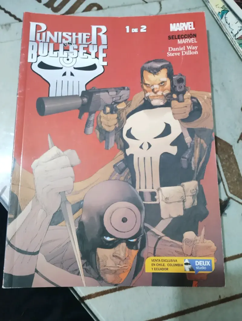 Cómic Punisher vs Bullseye Marvel - 1