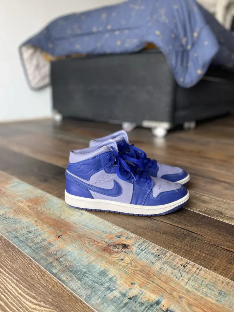Zapatillas deportivas azules de caña alta Nike - 2