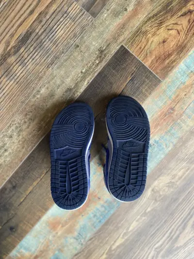 Zapatillas deportivas azules de caña alta Nike - miniatura 3