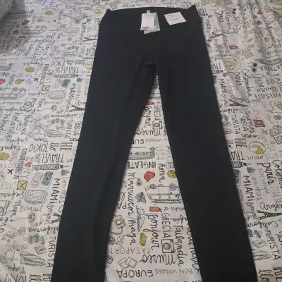 Leggings negros para mujer talla M - miniatura 1
