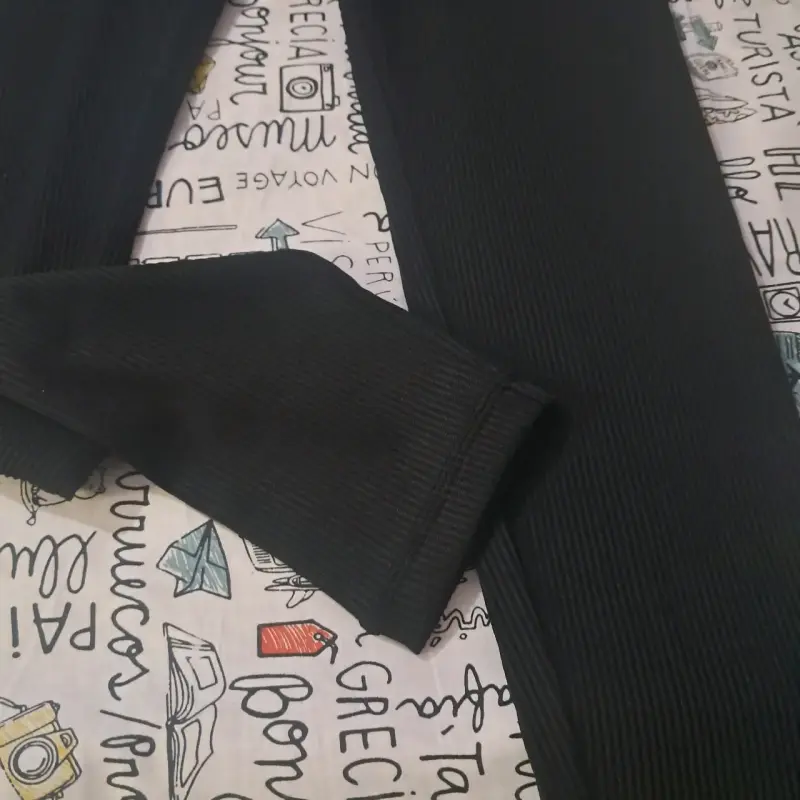 Leggings negros para mujer talla M - 2