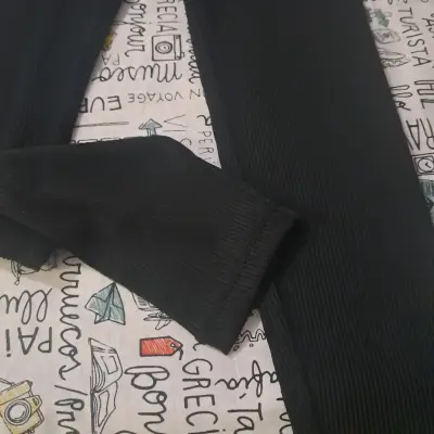 Leggings negros para mujer talla M - miniatura 2