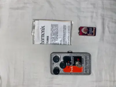 Pedal de Overdrive Electro-Harmonix Hot Tubes - miniatura 1