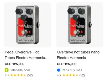 Pedal de Overdrive Electro-Harmonix Hot Tubes - miniatura 4