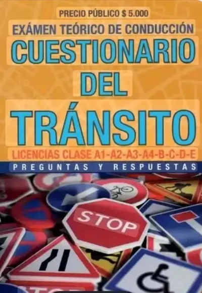 Cuestionario del Tránsito para Licencias de Conducir - miniatura 1