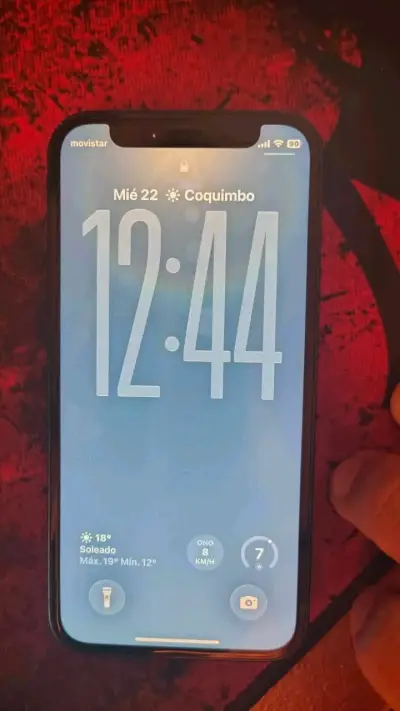 iPhone 12 mini  azul en buen estado - miniatura 1