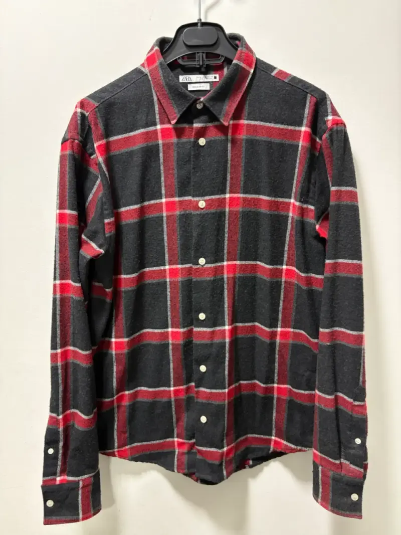Camisa franela Zara