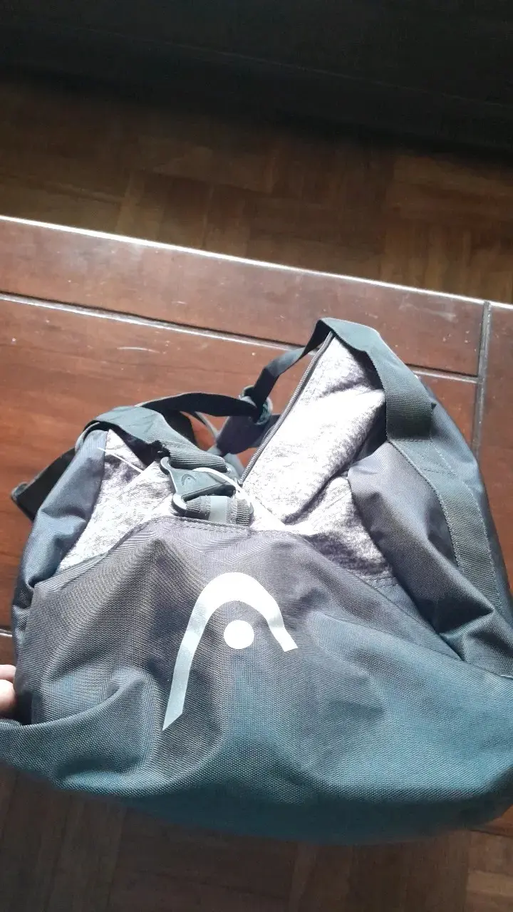 Bolso deportivo Head negro y gris - 6